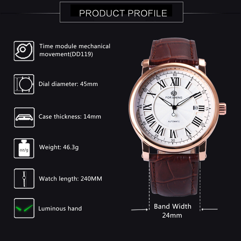 Men’s Mechanical Business Watch