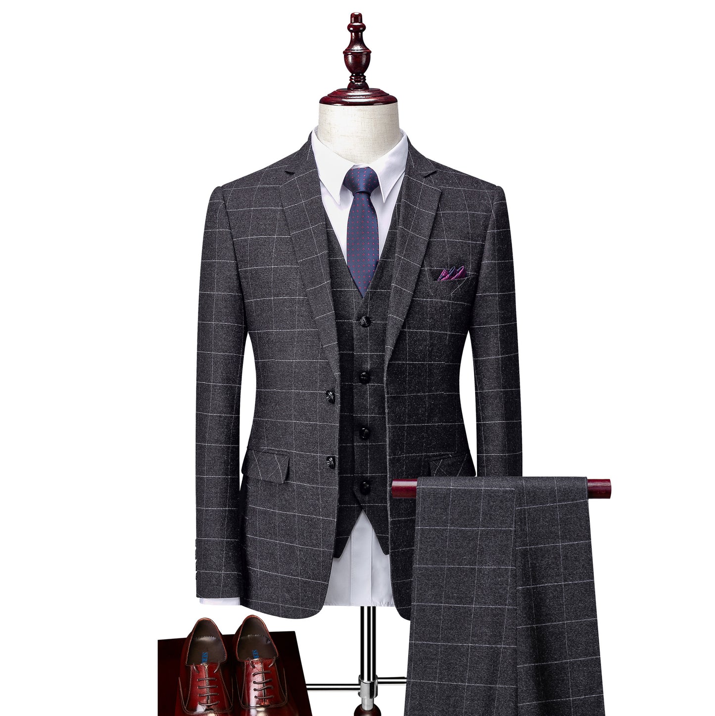 Men's Slim Suit - 3 Pieces