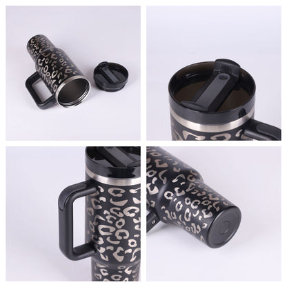 Black Silver Tumbler