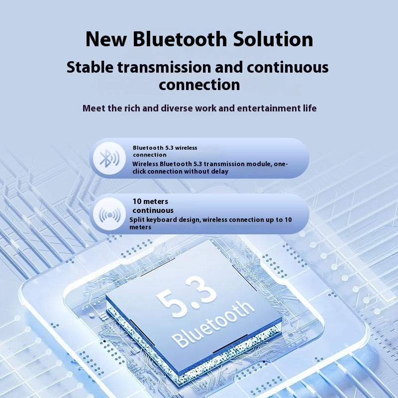 Bluetooth connectivity range graphic for wireless karaoke speaker
