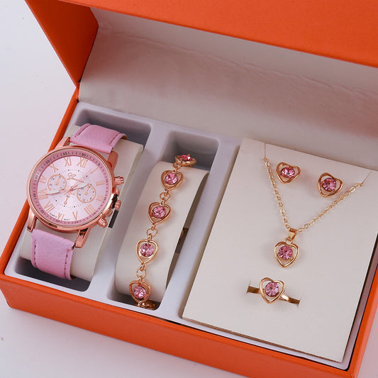 Watch & Jewelry Set