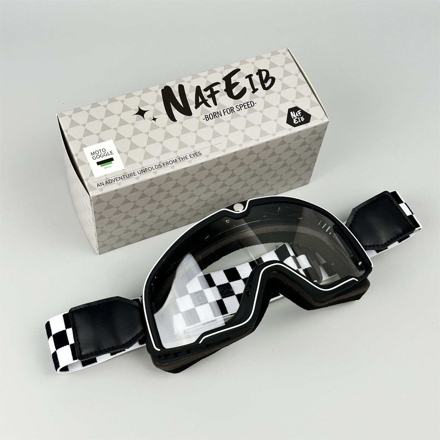 Retro DEUS Motorcycle Helmet Goggles | Windproof Sporty Goggles