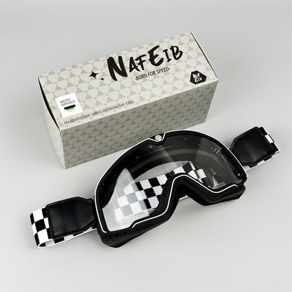 Retro DEUS Motorcycle Helmet Goggles | Windproof Sporty Goggles
