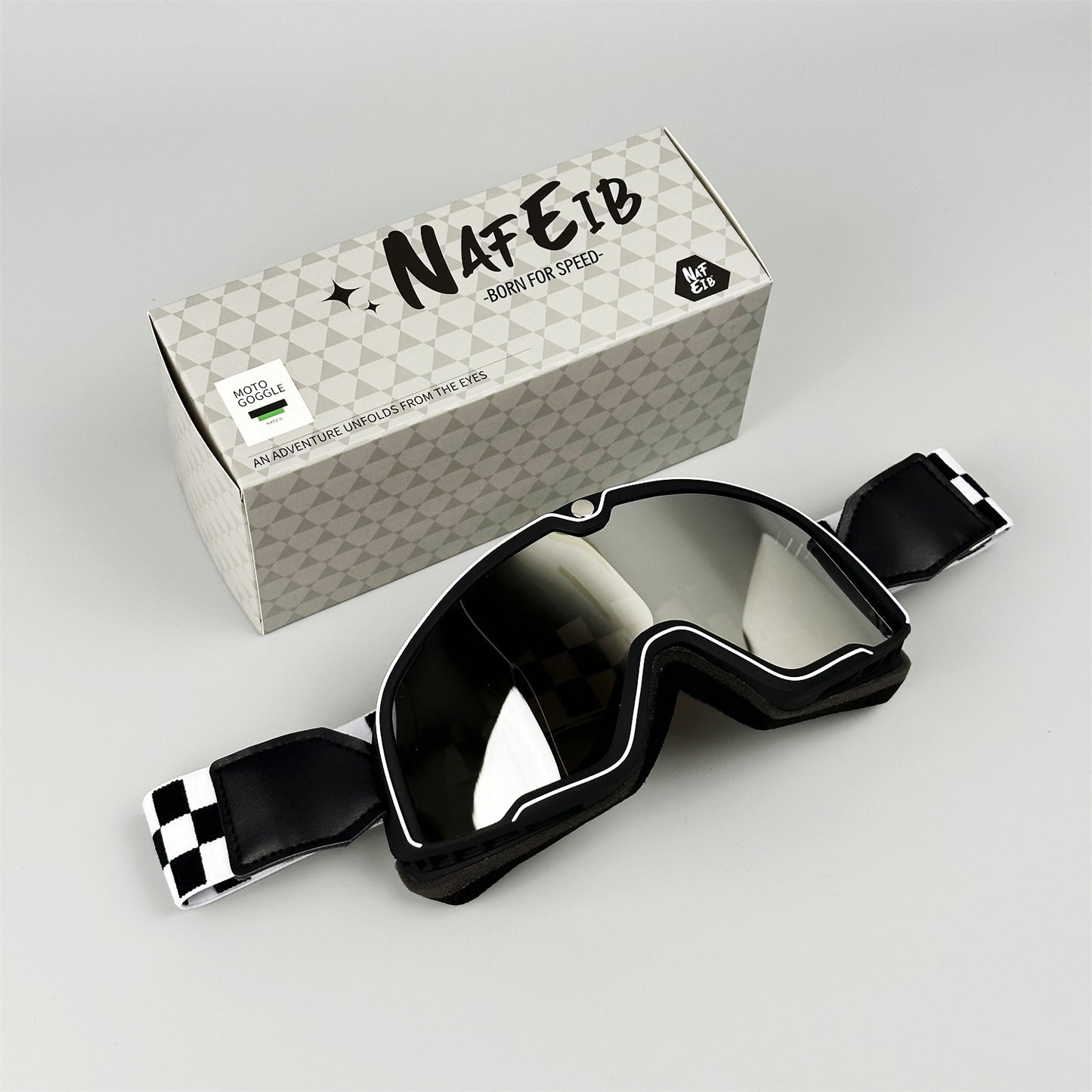 Retro DEUS Motorcycle Helmet Goggles | Windproof Sporty Goggles