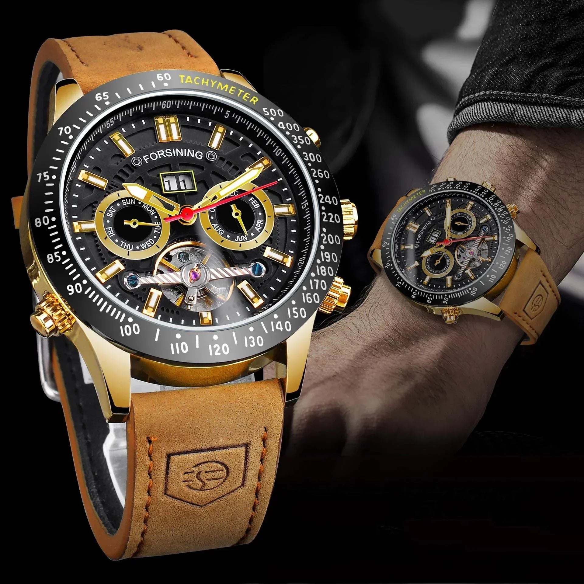 Forsining Men’s Automatic Mechanical Watch - YAXSO