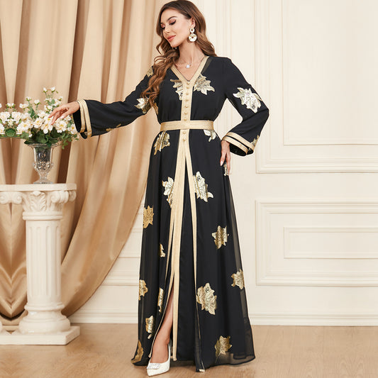Middle Eastern Women's Two Piece Dress