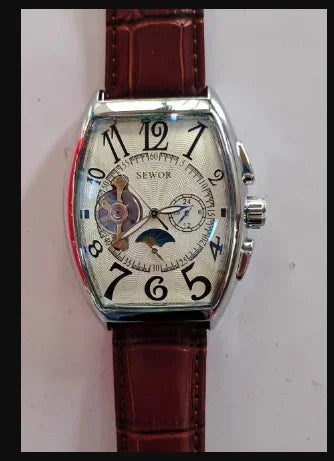 SEWOR Automatic Mechanical Watch – Tonneau Case - YAXSO