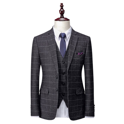 Men's Slim Suit - 3 Pieces