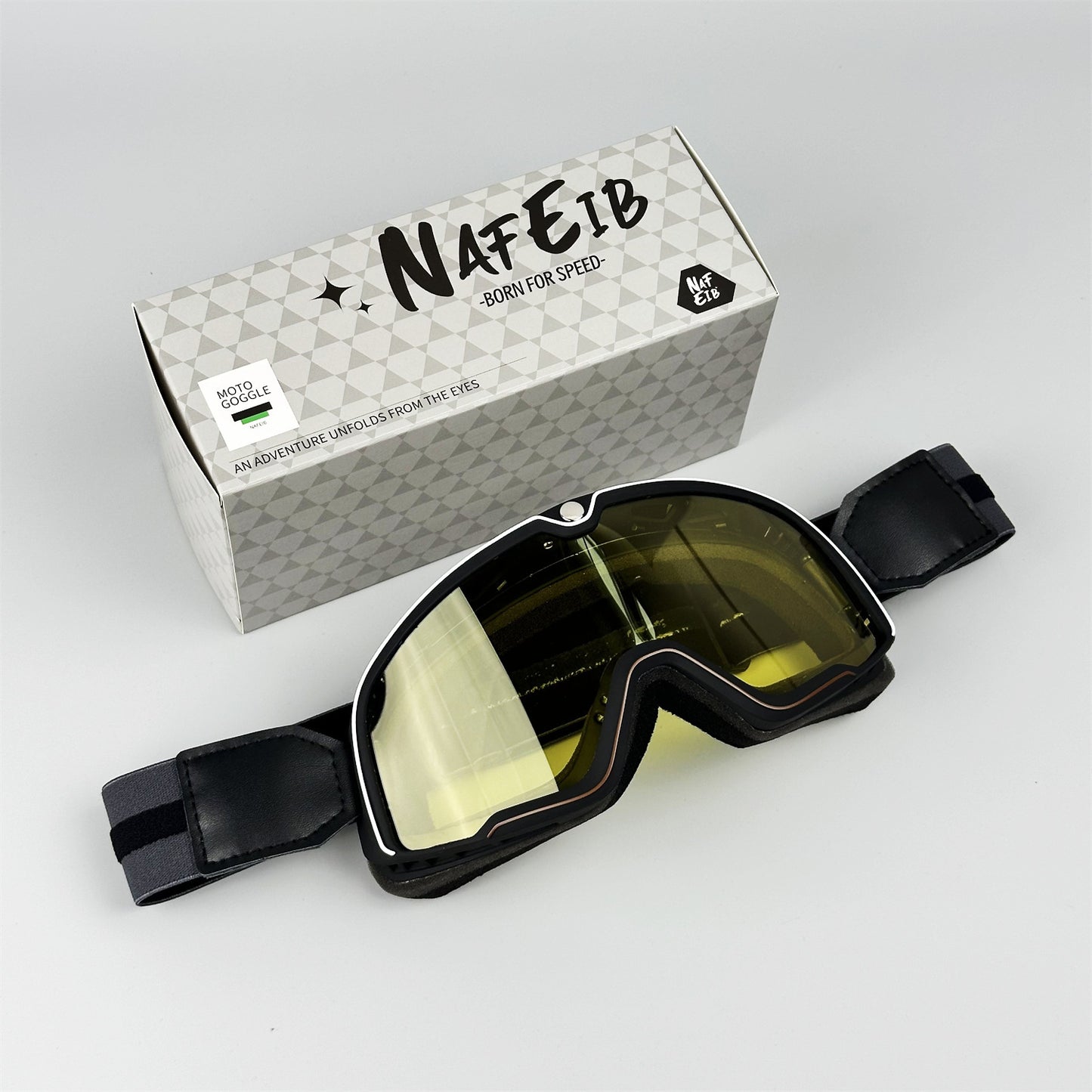 Retro DEUS Motorcycle Helmet Goggles | Windproof Sporty Goggles