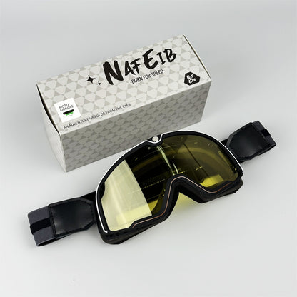 Retro DEUS Motorcycle Helmet Goggles | Windproof Sporty Goggles