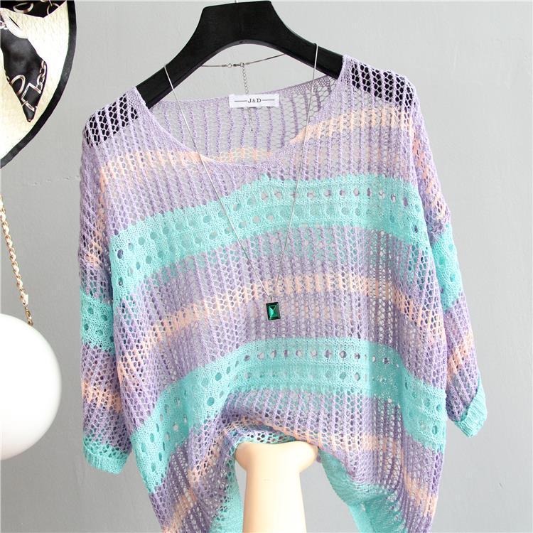 Striped Lightweight Sweater