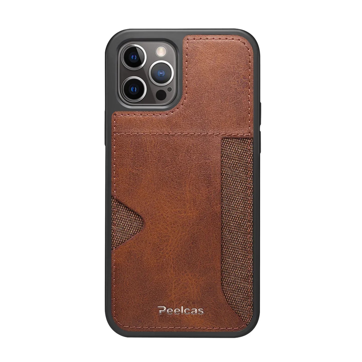 Business Back Leather Card Phone Case - YAXSO