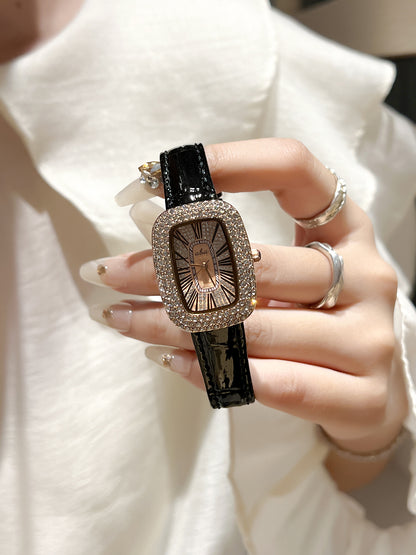 Women's Full Diamond Waterproof Quartz Watch