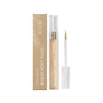 Lash serum with gold-toned box, tube, and slim applicator brush